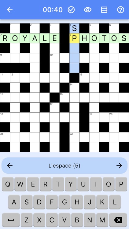 Dual-Language Crosswords screenshot-5