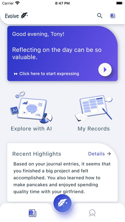 Evolve: AI Journal screenshot-4