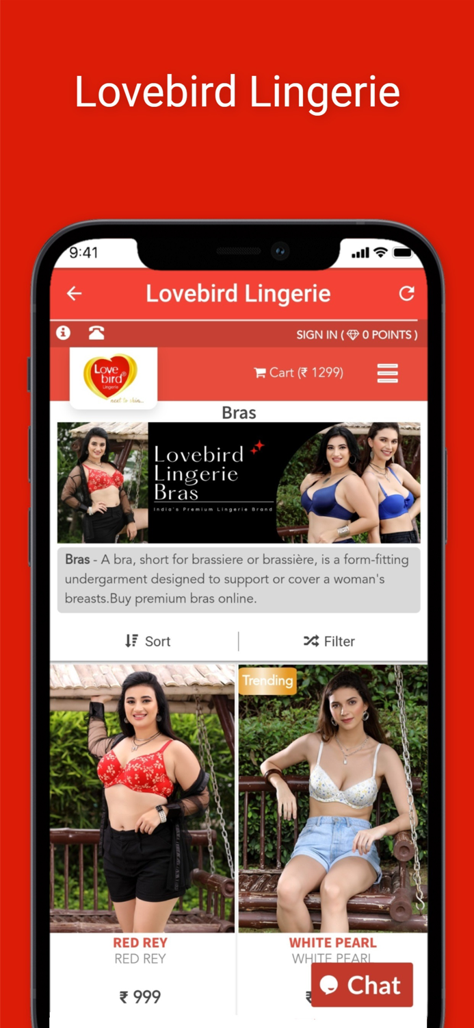 Lovebird Lingerie - Buy Online