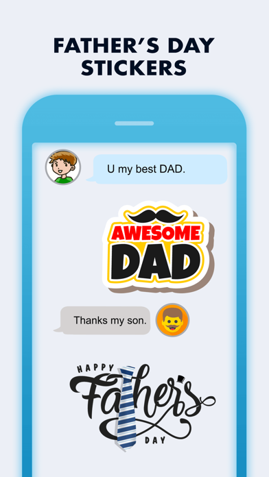 Father's Day Special Stickers screenshot 2