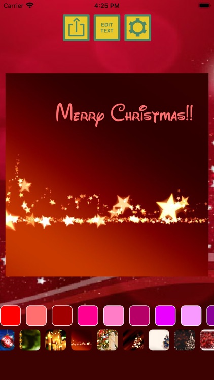 Christmas invitation cards screenshot-4