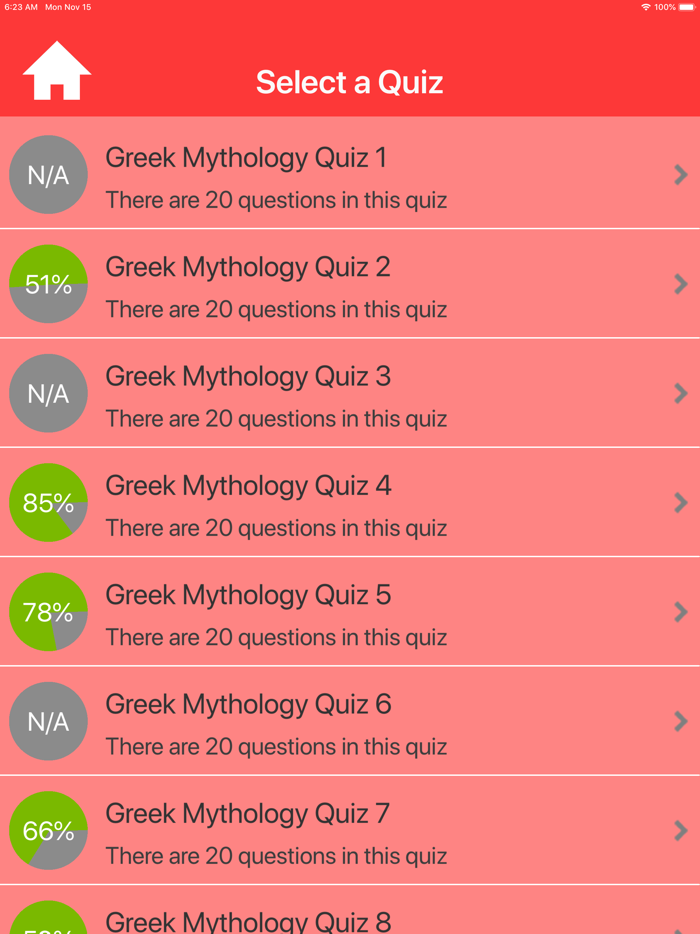 Greek Myths  Gods Trivia