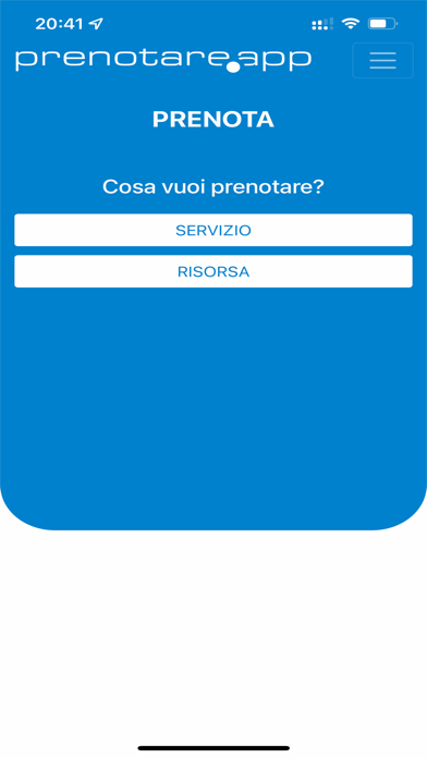 Screenshot of PrenotareApp3