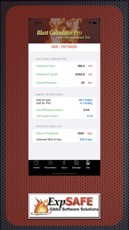 ExpSAFE Blast Calculator Pro screenshot-4