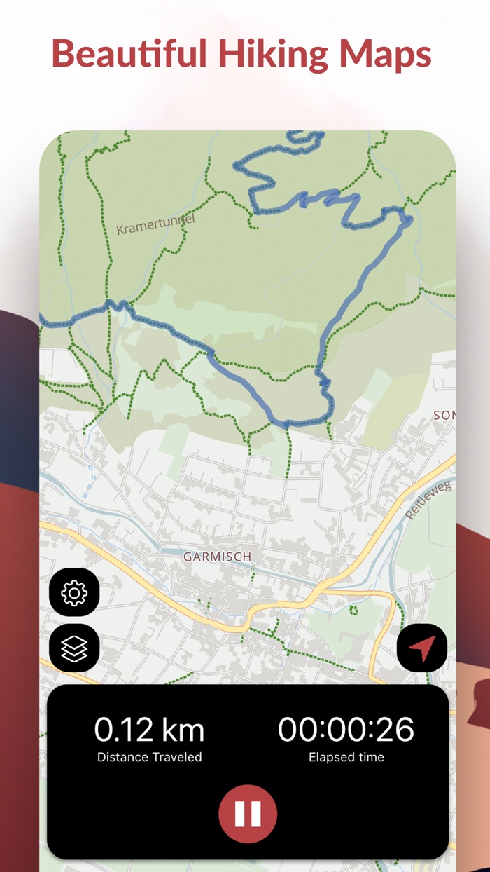 Martian Hiker - Hiking Maps