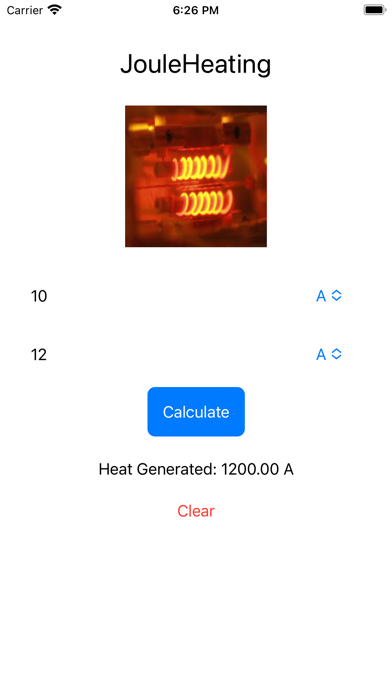Screenshot #2 pour Cal4JouleHeating