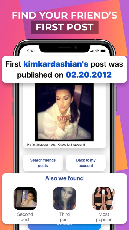 FindFirstPost for Instagram