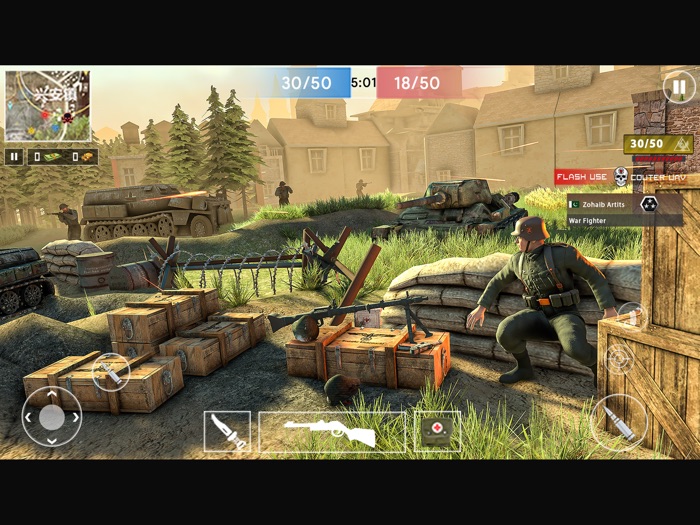 World War 2 Gun Shooter Game