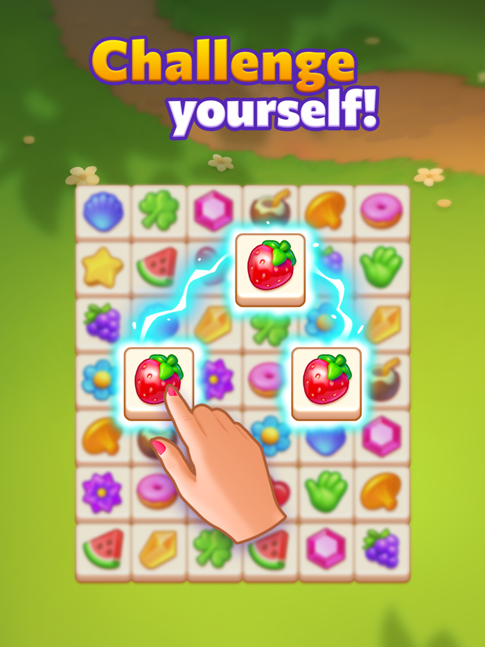 Tile Trio・Triple match game 3d