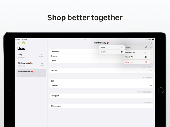 Grocery List: Shopping Planner screenshot 3