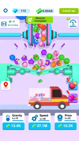 Game screenshot Idle Rainbow Ball mod apk