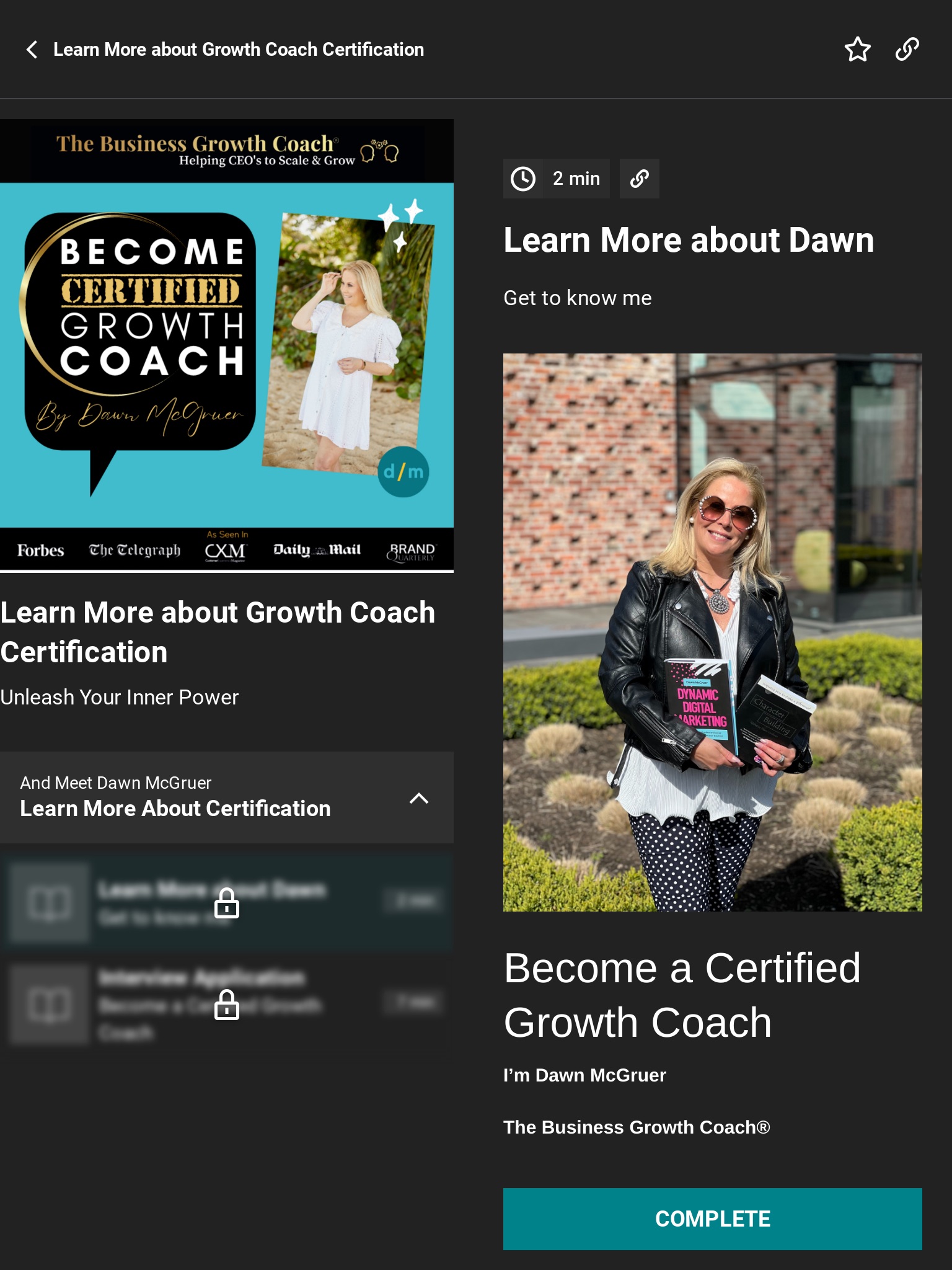 The Growth Coach App screenshot 3