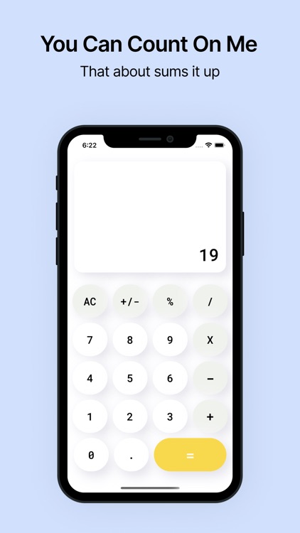 Calculatr: Count On Me