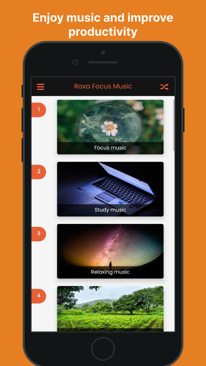 Raxa  Focus  Relaxing Music