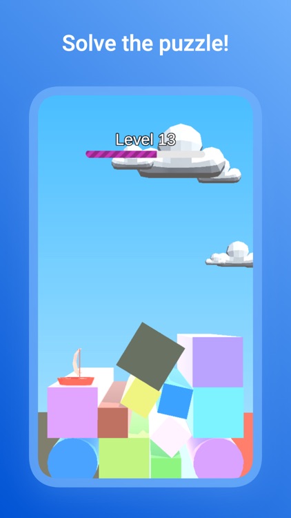 Color Sail 3D Dot Puzzle Game