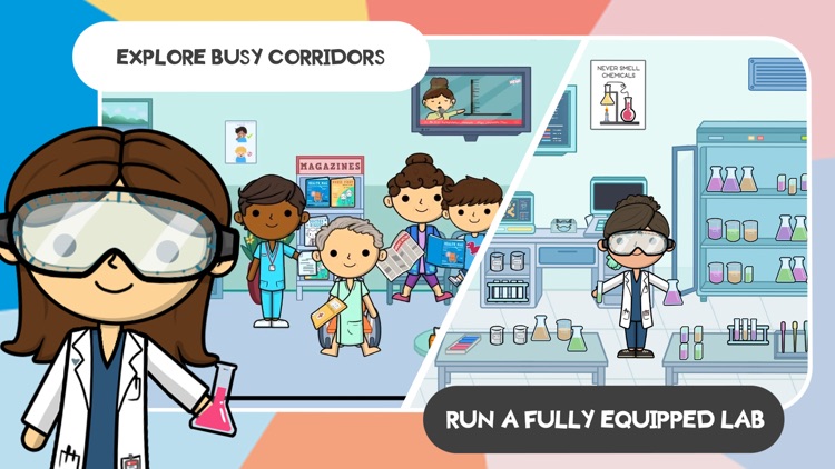 Lila's World:Dr Hospital Games screenshot-3