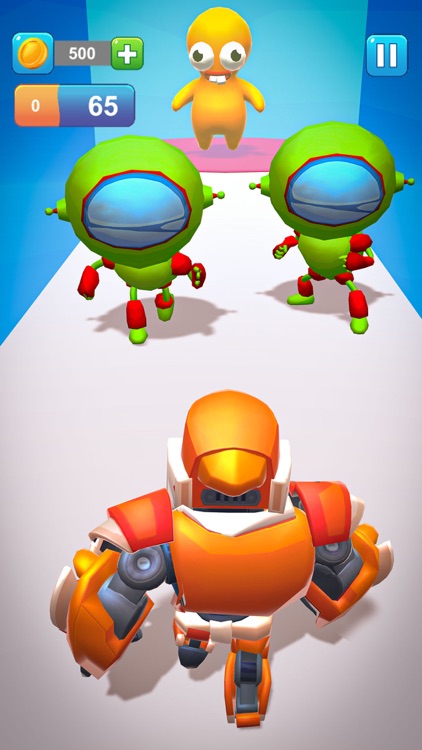 Robots Vs Ragdoll Battle! Run screenshot-5