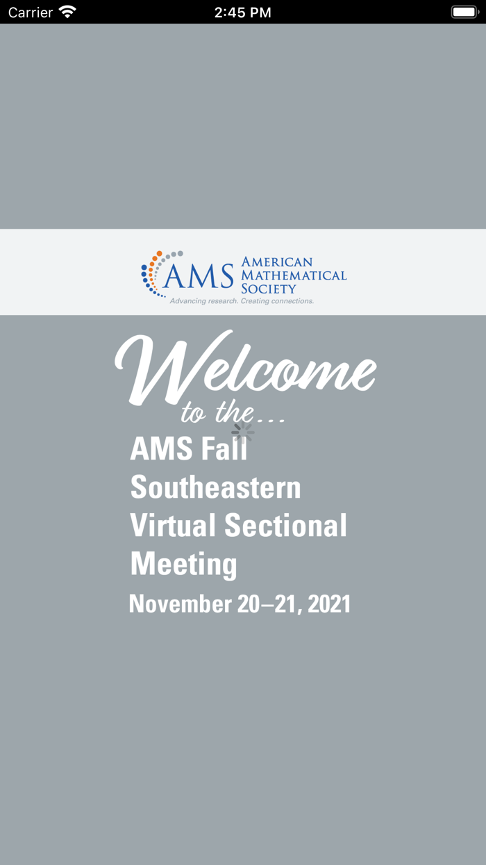 AMS Fall Southeastern 2021