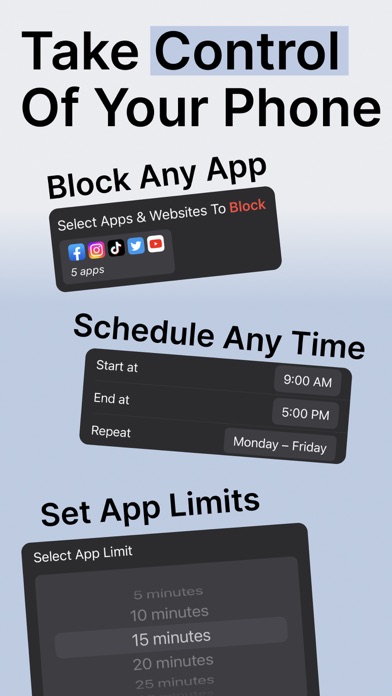 Refocus - Screen Time Blocker screenshot 3