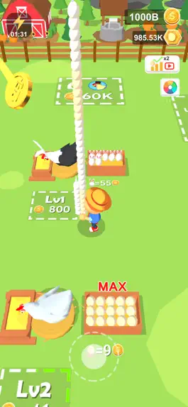 Game screenshot Egg Farm Tycoon apk
