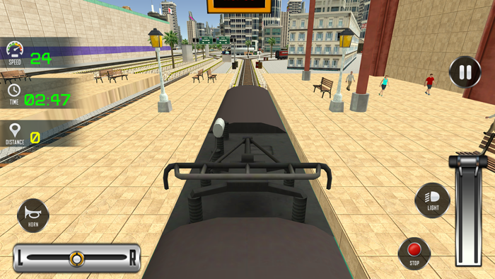 Realistic Train Driver Journey