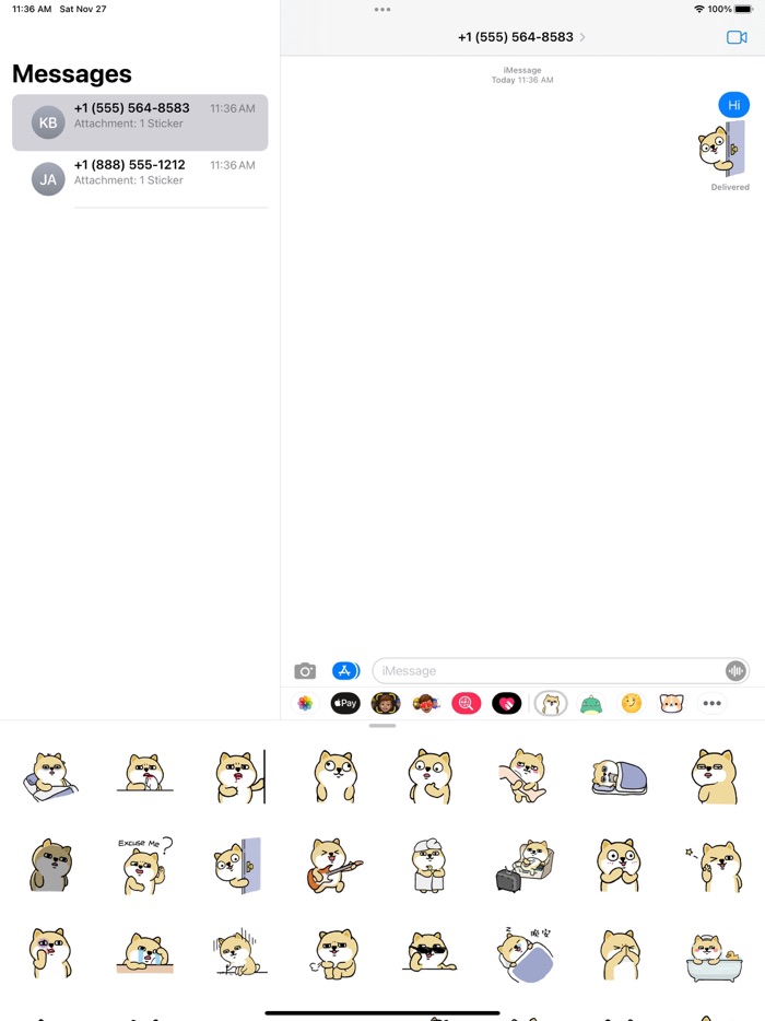 Shiba Dog Gif Stickers