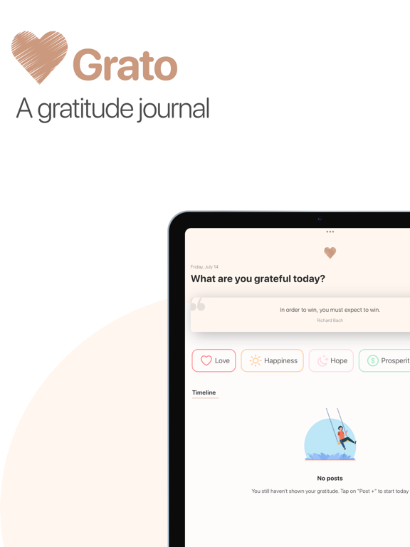 Grato - Gratitude Journalのおすすめ画像1