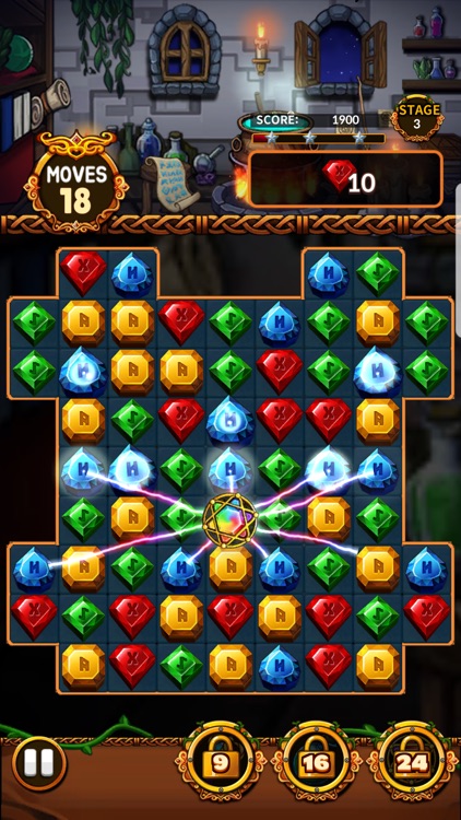 Jewels Witch Castle screenshot-5