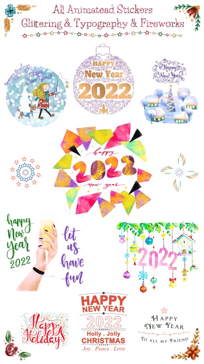 Happy New Year 2022 - Animated