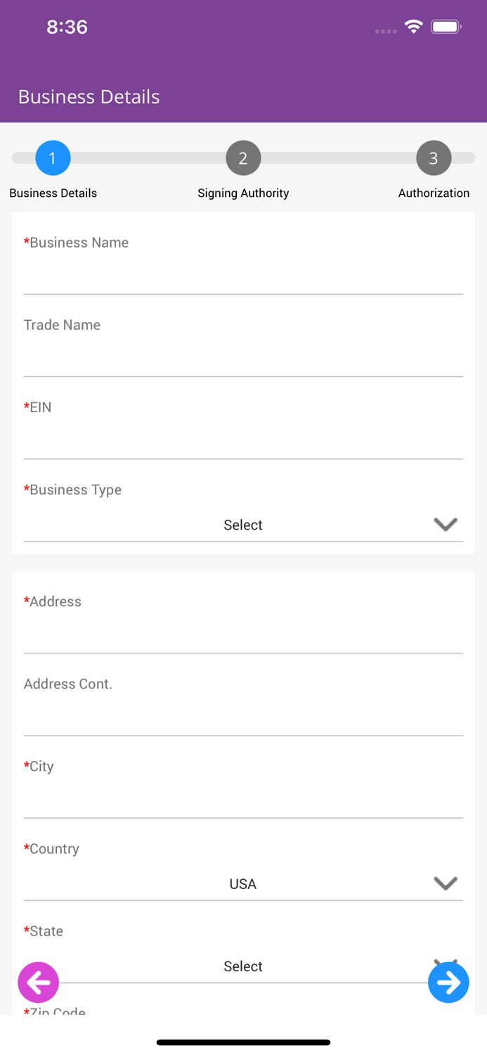 Form 94x Online Signature PIN