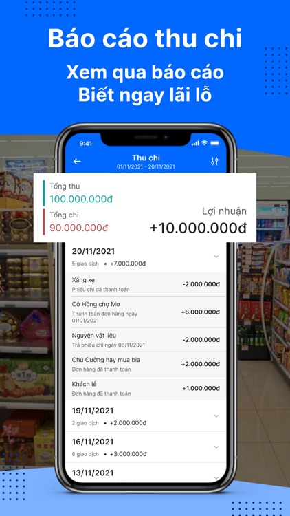 Tinai: Quản lý bán hàng