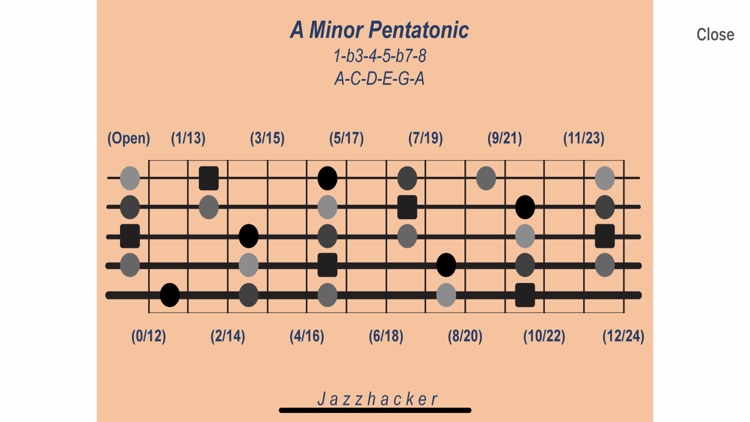 Jazzhacker Scales for 5x Bass screenshot-3