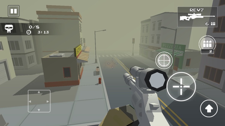 Pixel Z Sniper 3D screenshot-3