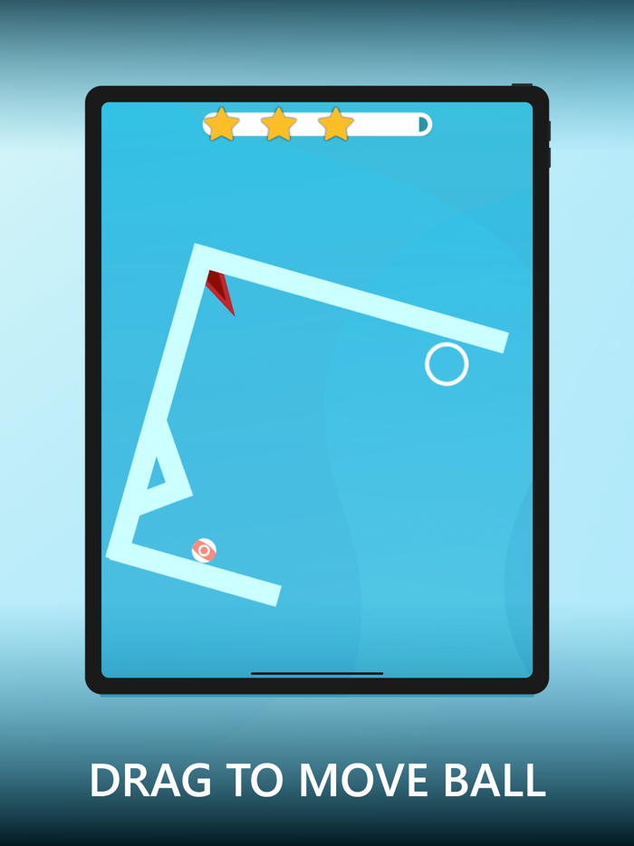 Gravity ball - Fall in a hole