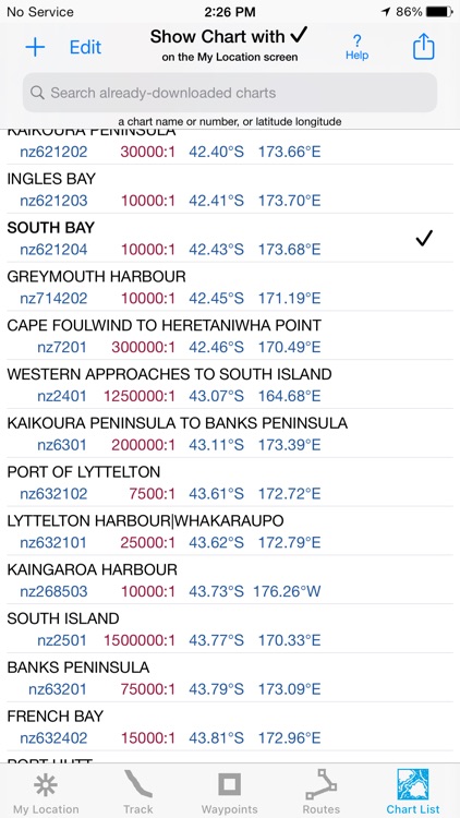 i Sail GPS NZ–NZMariner Charts screenshot-6