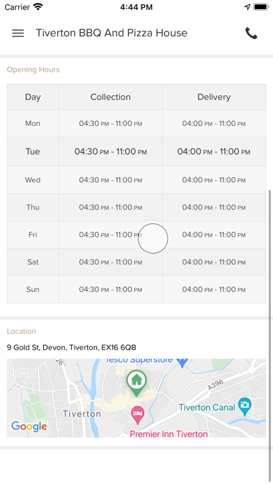 Tiverton BBQ And Pizza House screenshot 4