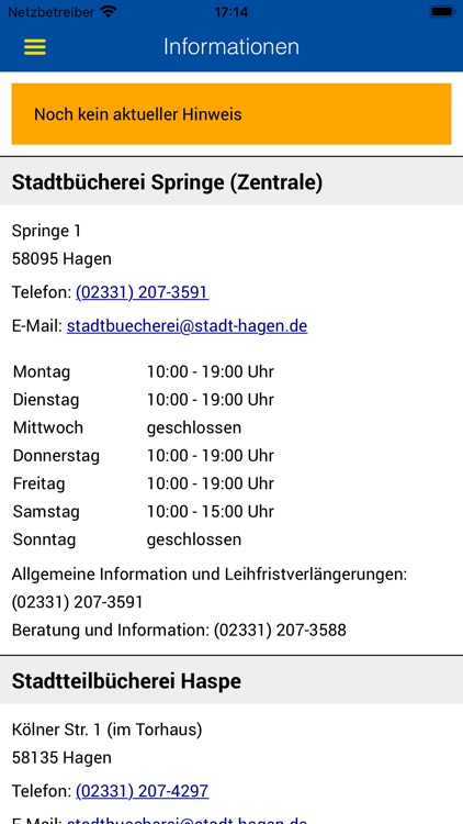 Stadtbücherei Hagen screenshot-3