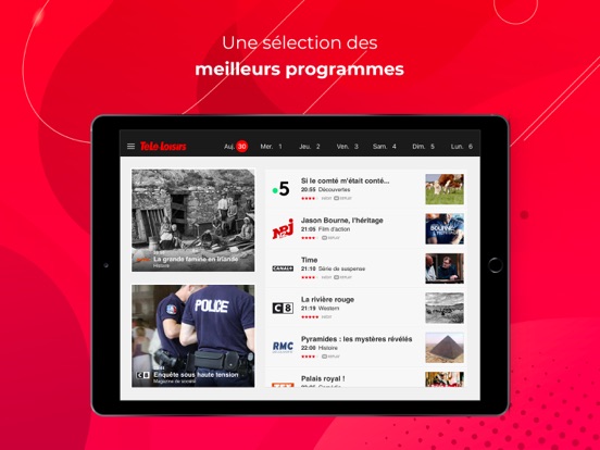 Programme TV Télé-Loisirs Programme TV Télé-Loisirs