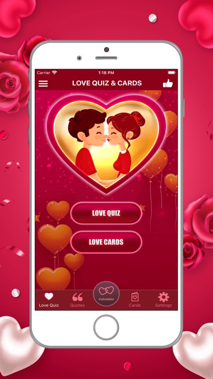 Love Quiz Cards Quotes