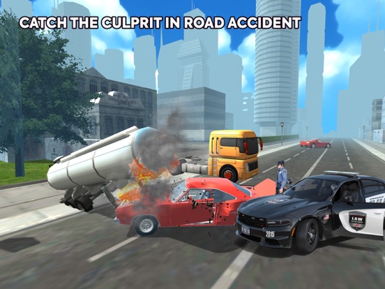 Traffic police chase simulator screenshot 2