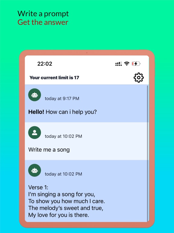 Screenshot #4 pour Ai Chat - GPT Chat Bot