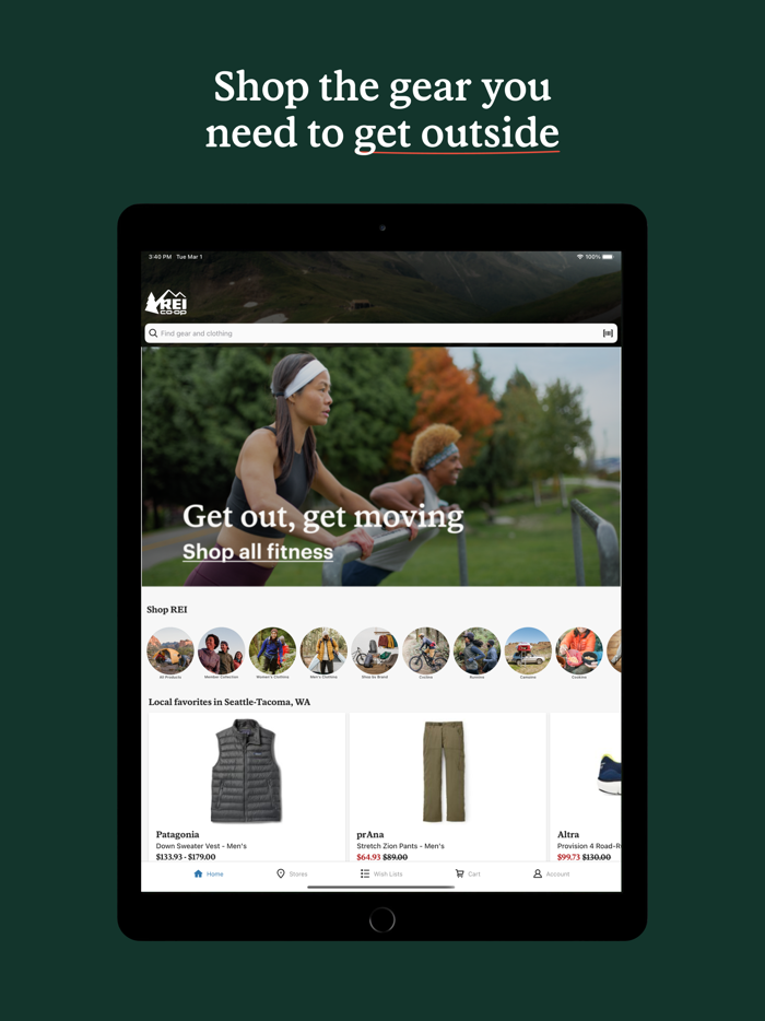 REI Co-op – Shop Outdoor Gear