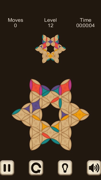 Hard Wood Puzzle. Triangle screenshot-7