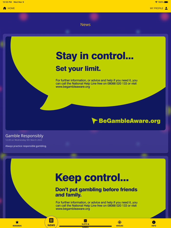 Storeys Amusements Loyalty