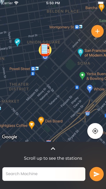 Cinder - Nearest Vending