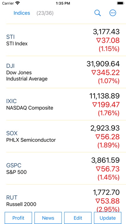 Singapore Stock Quotes screenshot-4