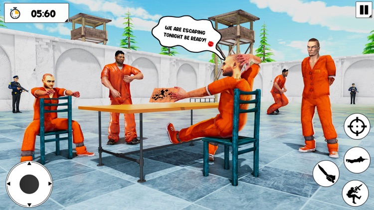 Prison Jail Break Escape Game screenshot-4