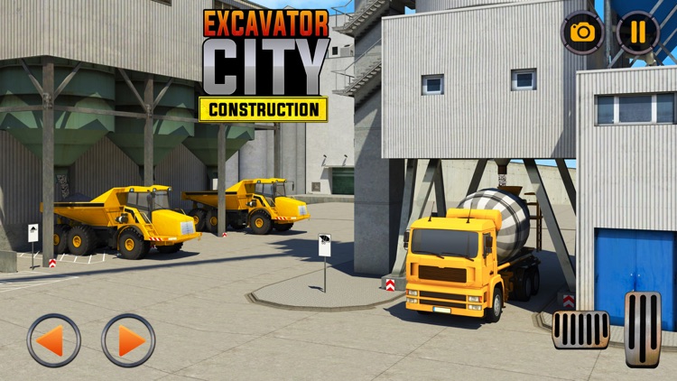 City Construction Excavator 3D