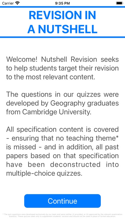 Nutshell Revision (Geography)