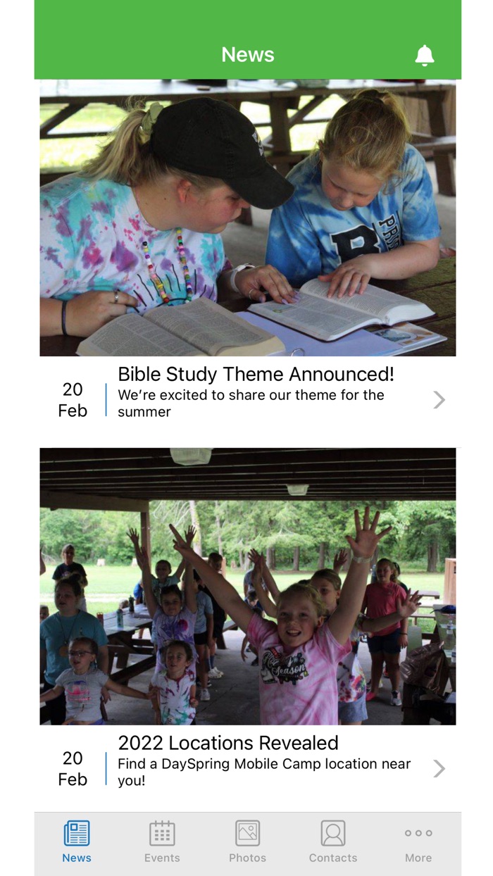 DaySpring Mobile Camp